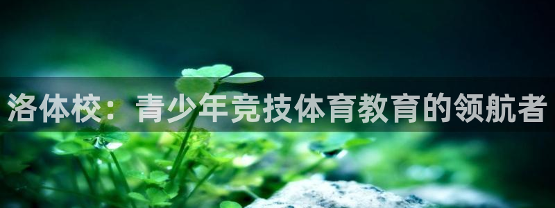制胜体育App下载：洛体校：青少年竞技体育教育的领航者